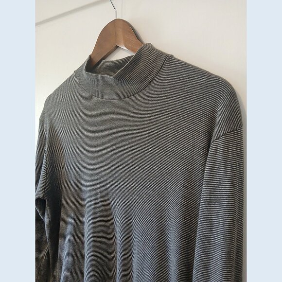 AGNES B - Mock turtleneck cotton sweater - Sz S - Picture 2 of 6